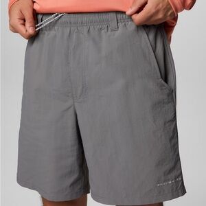 Grey Columbia PFG Shorts